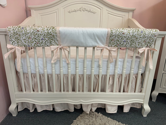CF Baby Custom Bedding | 50x17 Rail Guard | Three Panel
