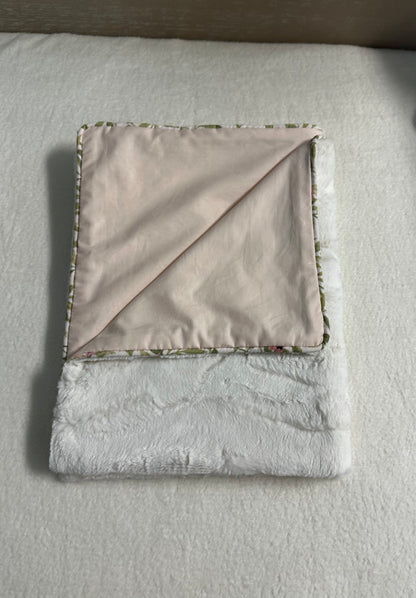 CF Baby Custom Bedding | Vine Leaf Floral Collection