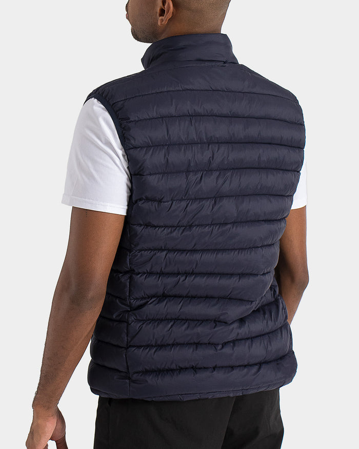 Chaleco casual para hombre azul