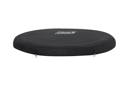 Coleman SaluSpa Hollywood Luxe AirJet Hot Tub Top Leatheroid Cover Replacement, Black