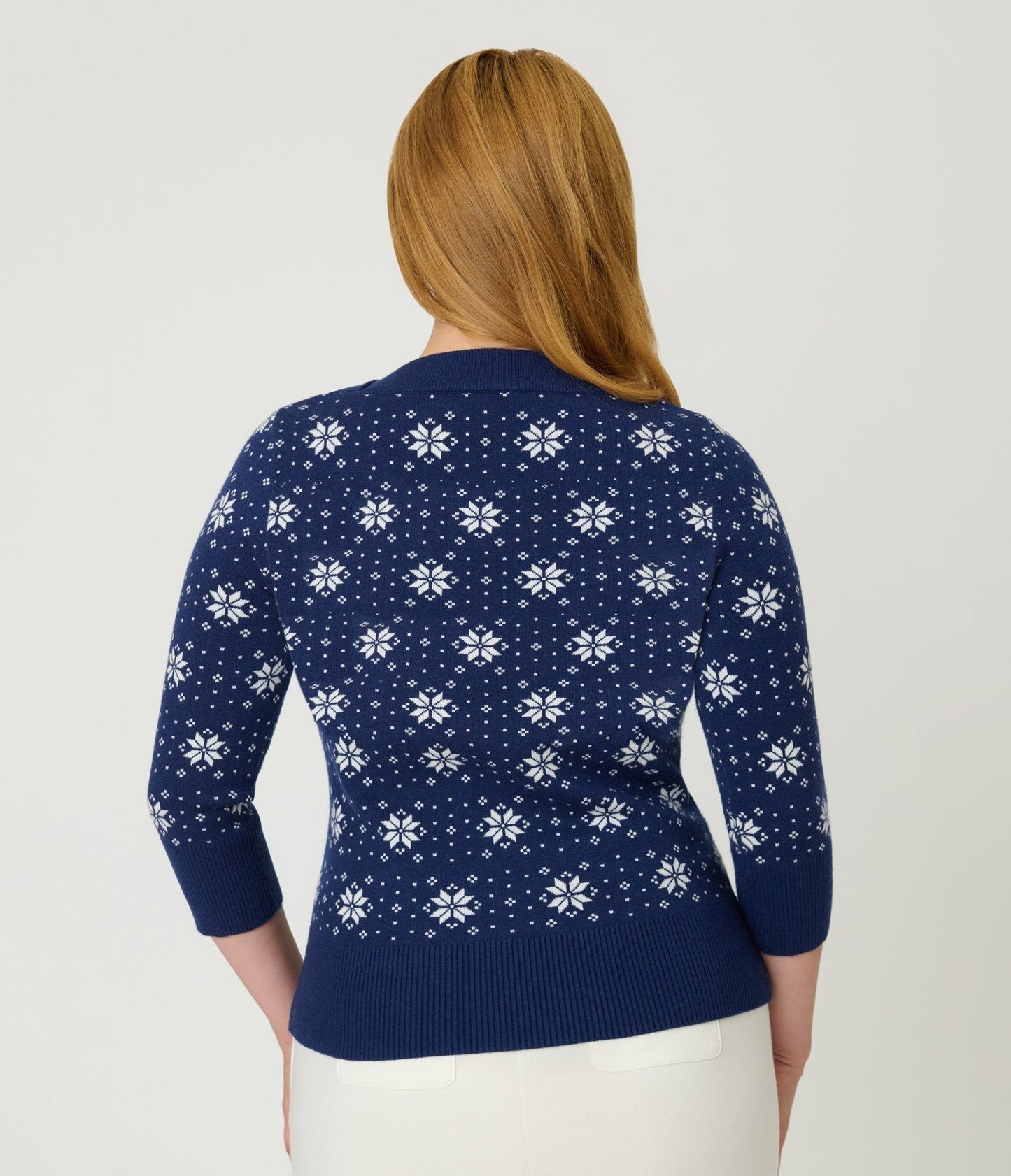 Disney's Frozen Collection by Unique Vintage Elsa & Anna Fair Isle Minou Sweater