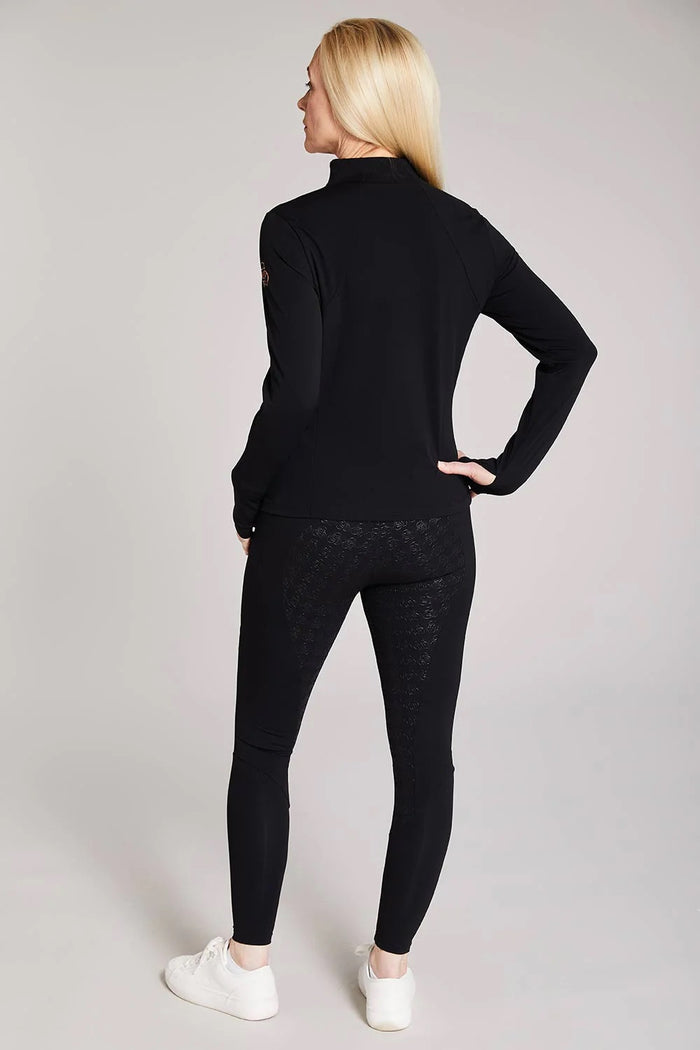 Equieire Eve Full Seat Compression Tights- Black