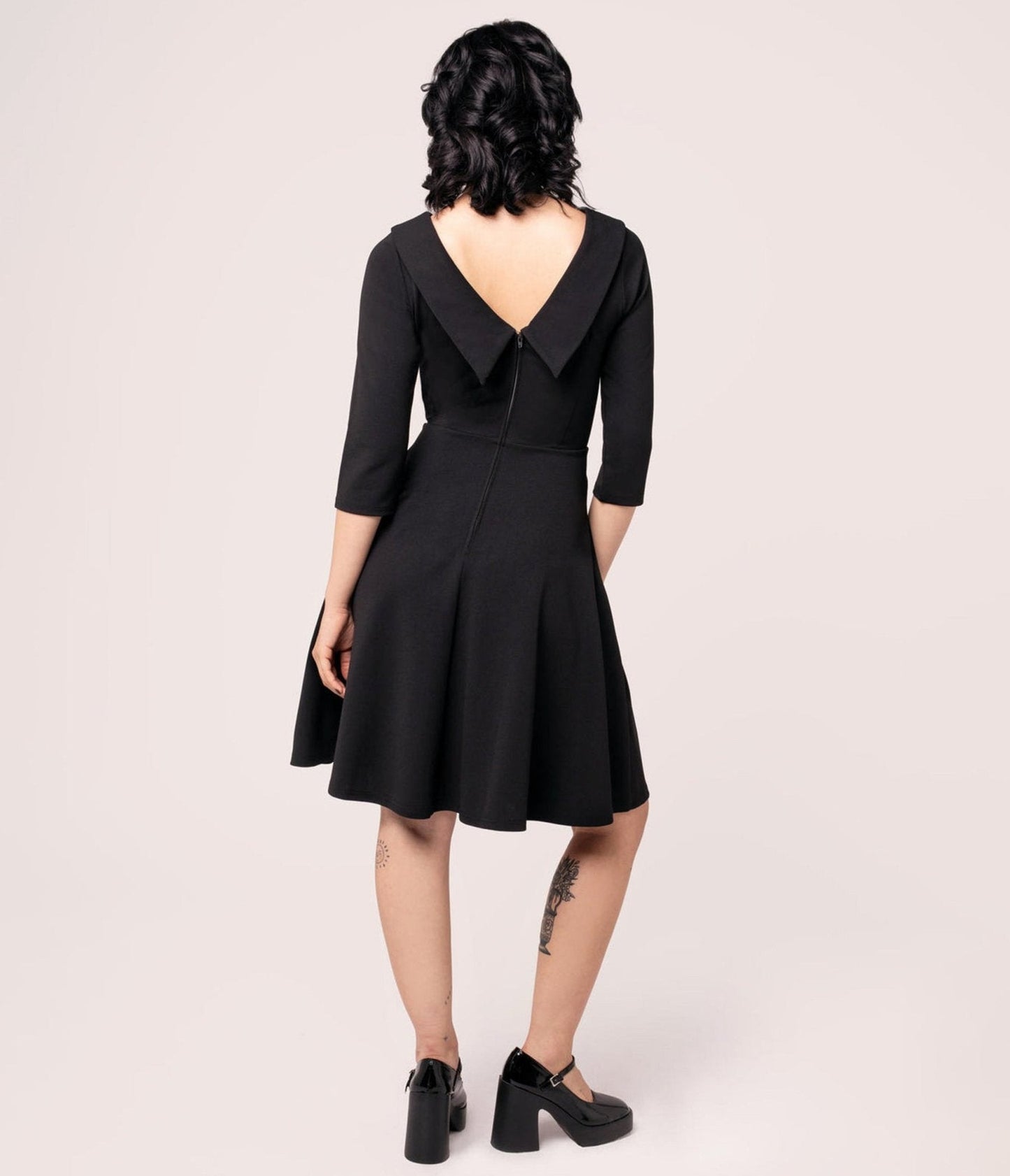 Hell Bunny Black Lois Dress