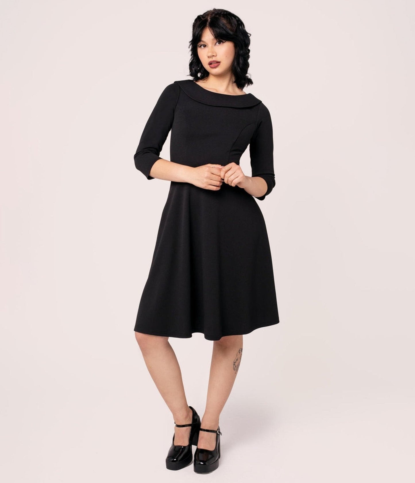 Hell Bunny Black Lois Dress