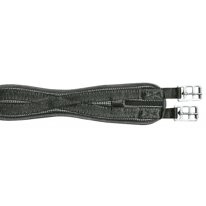 HKM PVC girth quilted -Elastic