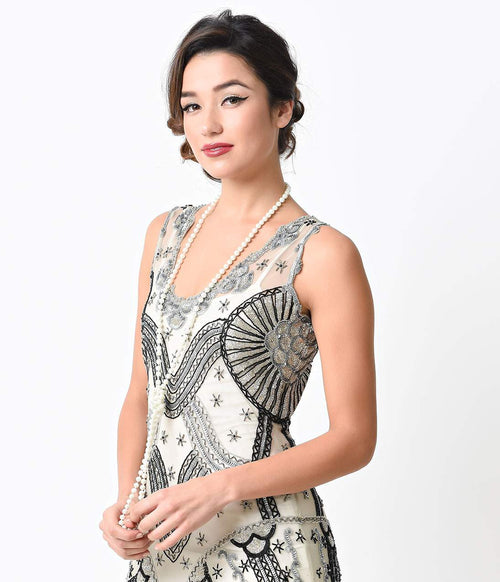 Ivory 60" Long Pearl Necklace"