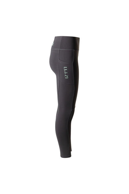 Jod-Z Childrens Riding Tights- Stone Grey/Mint