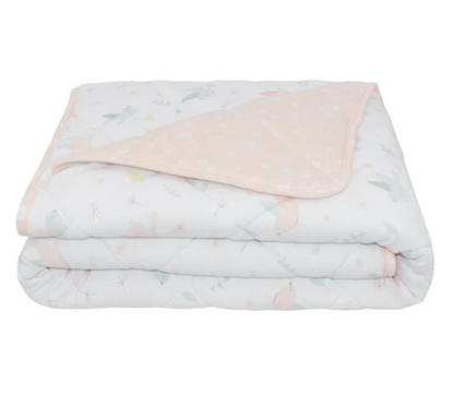 Living Textiles | Baby Comforter | Ava Birds