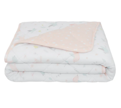 Living Textiles | Baby Comforter | Ava Birds