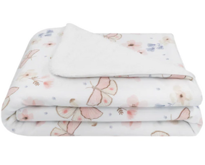 Living Textiles | Jersey Sherpa Blanket | Fly Away