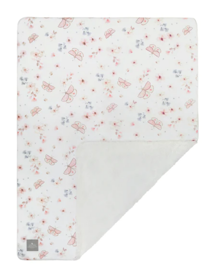Living Textiles | Jersey Sherpa Blanket | Fly Away