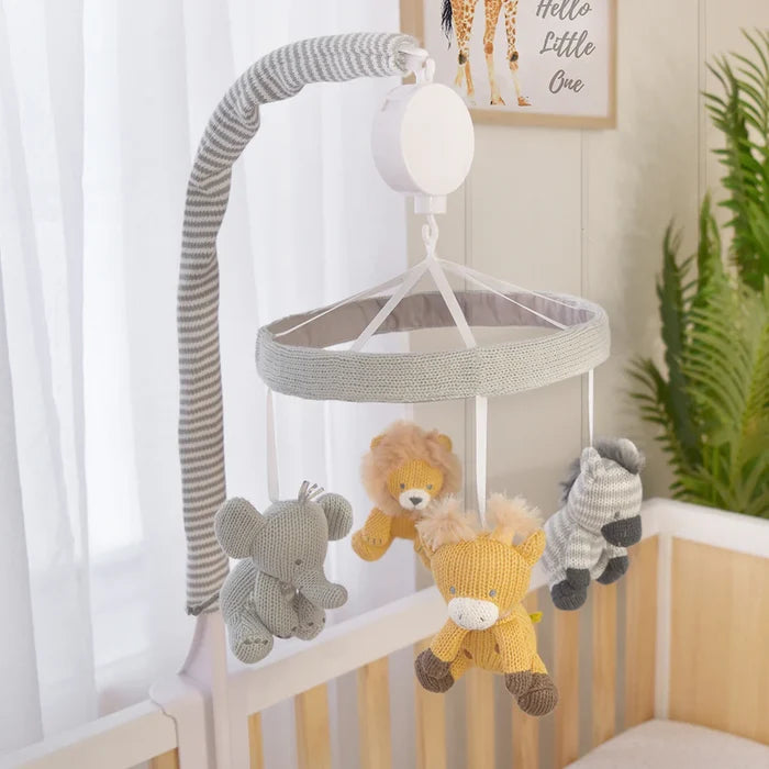 Living Textiles | Musical Mobile | Savanna Babies