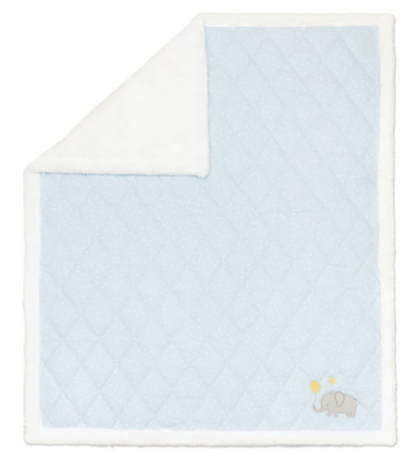 Living Textiles | Stroller Blanket | Mason Elephant