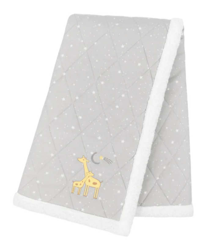 Living Textiles | Stroller Blanket | Noah Giraffe