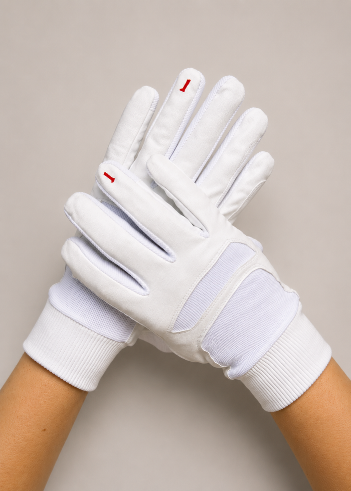 Luva Riding Gloves White