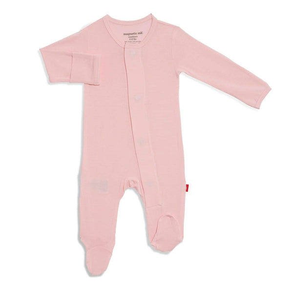 Magnetic Me | Pink Dogwood Modal Footie