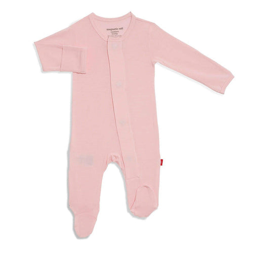 Magnetic Me | Pink Dogwood Modal Footie