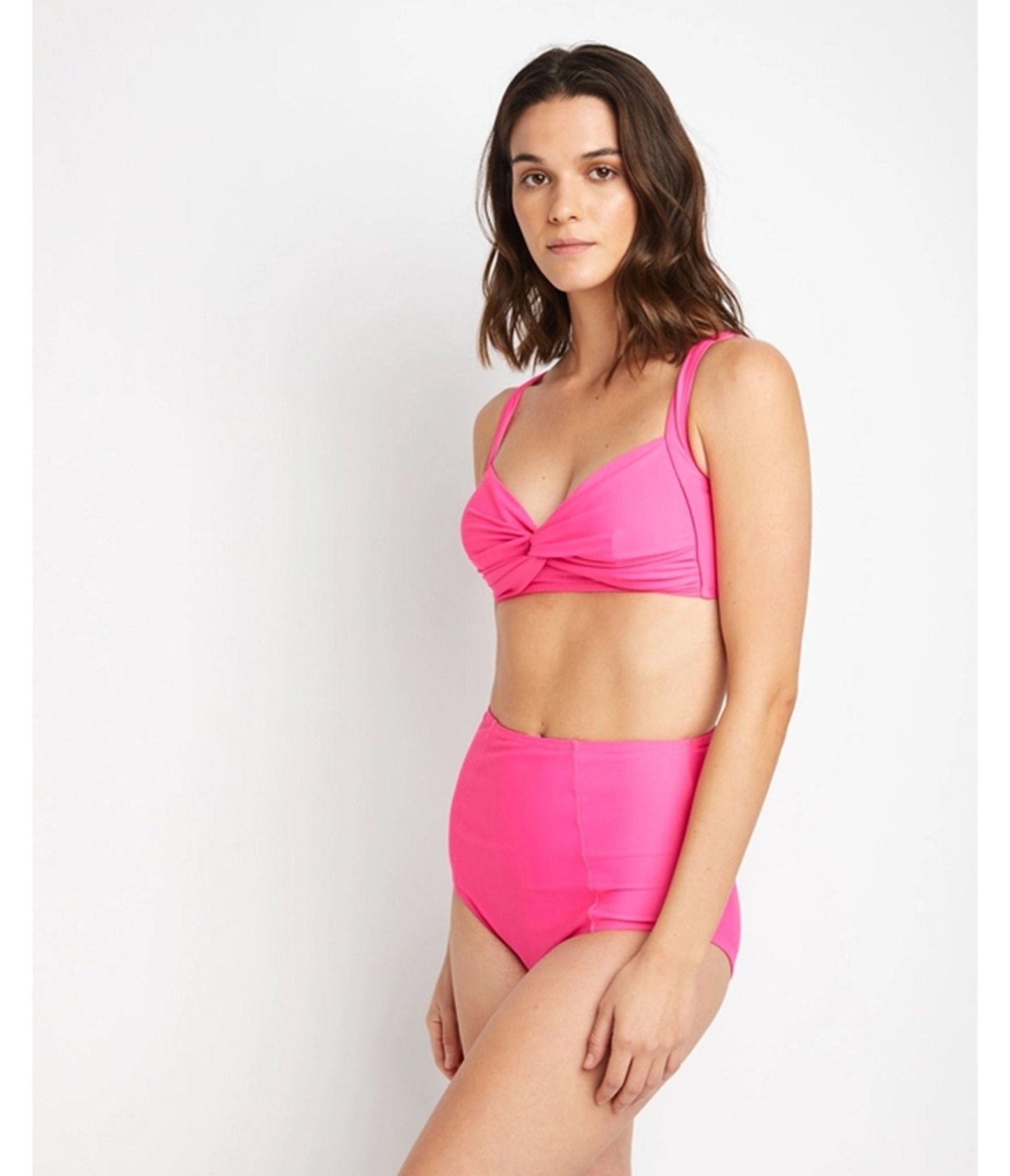 Marina West Hot Pink Two Piece Swim Set
