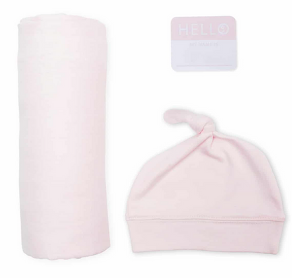 Mary Meyer | Lulujo | Hello World Hat & Swaddle