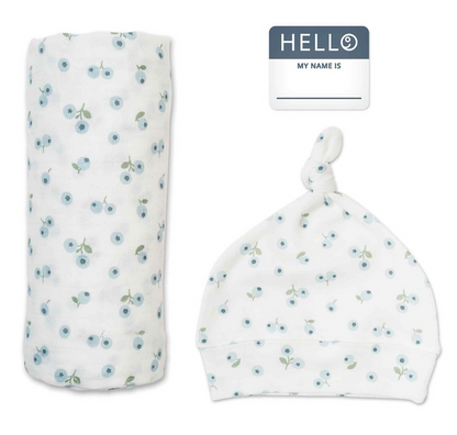 Mary Meyer | Lulujo | Hello World Hat & Swaddle