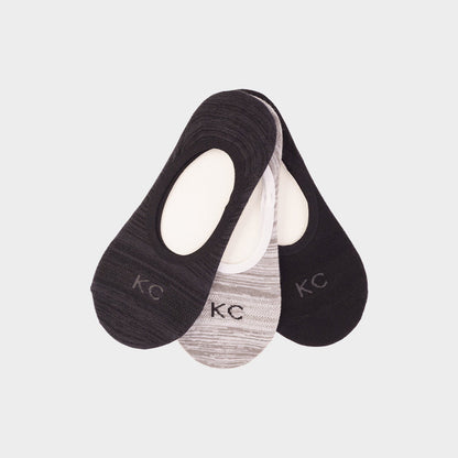 Medias invisibles 3pack negro-combo
