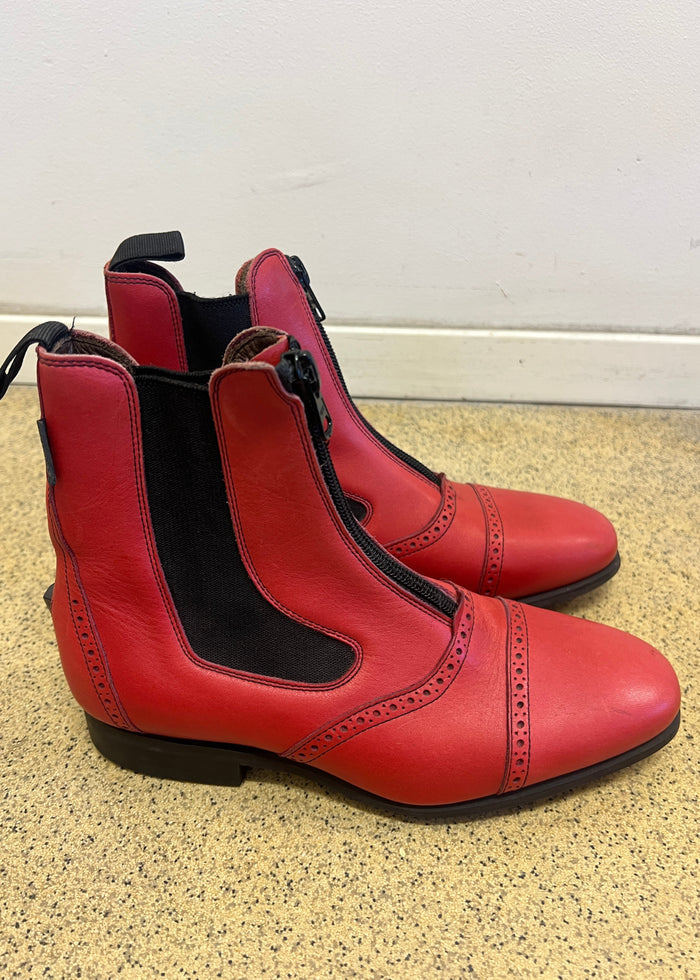 Mistral | Red Leather | Size 35-39