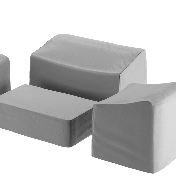 Two Three Seater Sofa Cover Close Up