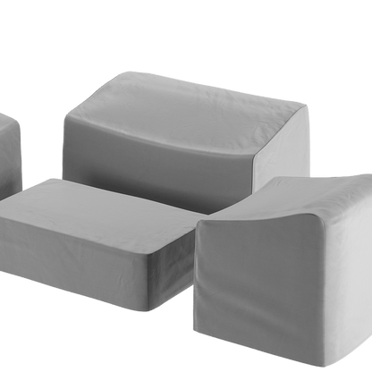 Two Three Seater Sofa Cover Close Up