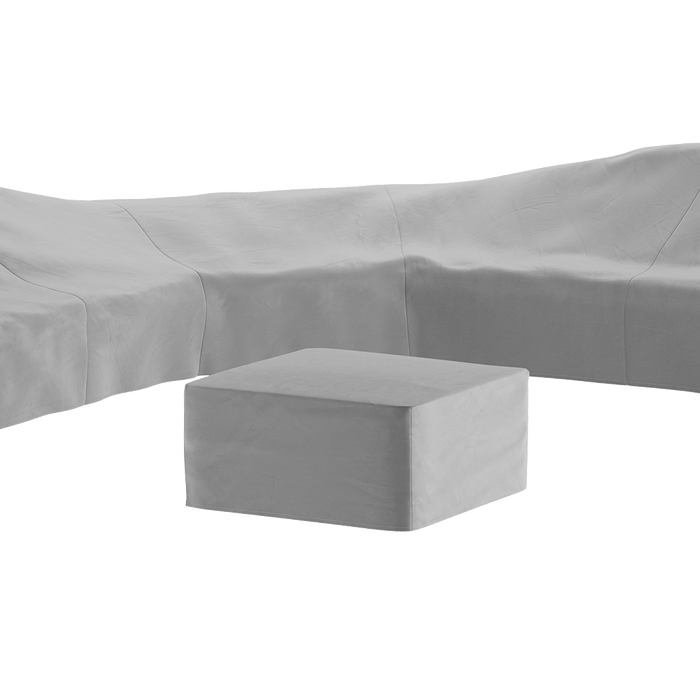 Square Footstool Coffee Table Cover Close Up