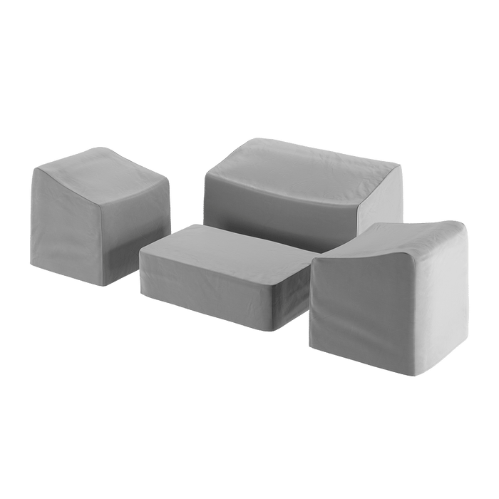Two Three Seater Sofa Lounge Chair Coffee Table Protective Cover