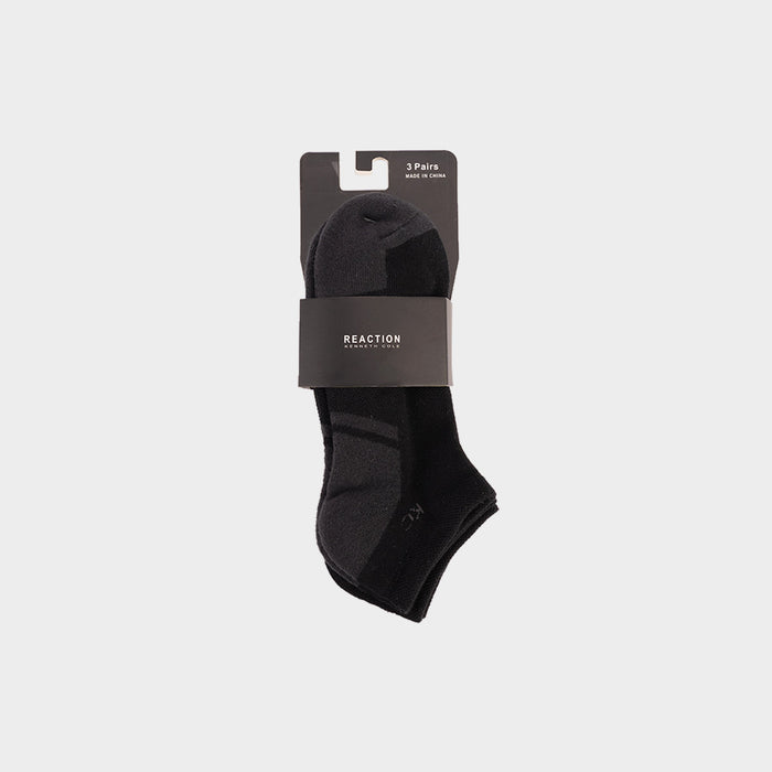 Pack x 3 medias al tobillo negro-combo