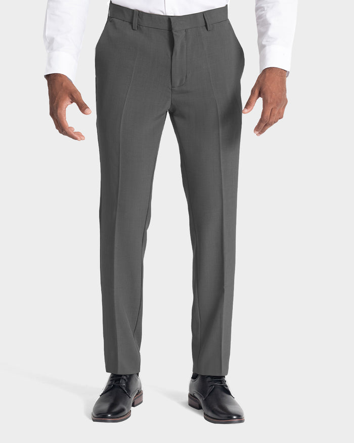 Pantalón casual para hombre gris