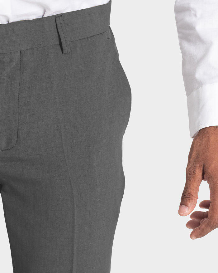 Pantalón casual para hombre gris