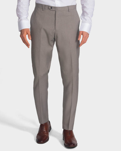 Pantalón casual para hombre taupe