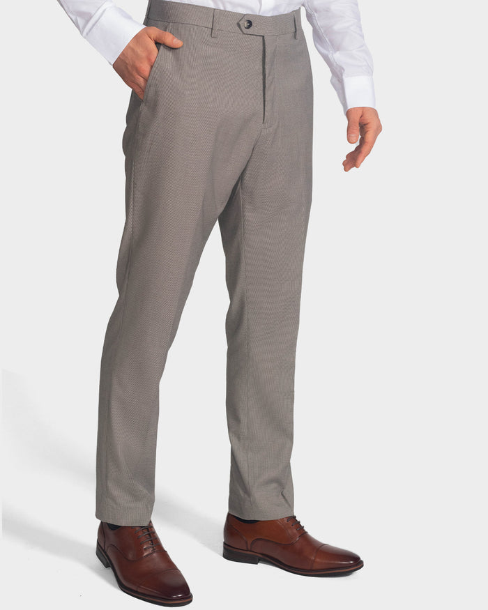 Pantalón casual para hombre taupe