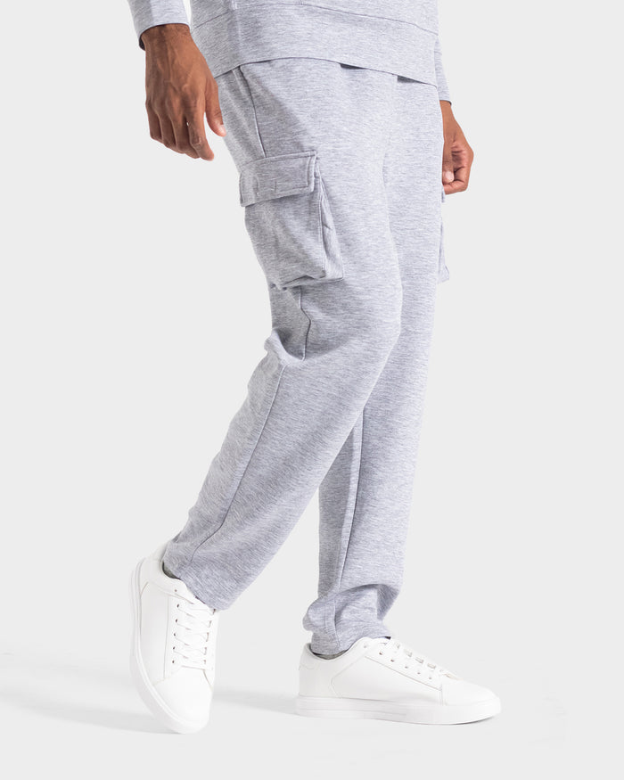 Pantalón deportivo tipo jogger para hombre gris