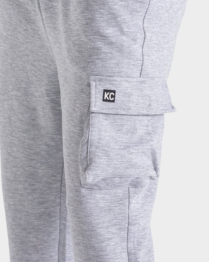 Pantalón deportivo tipo jogger para hombre gris