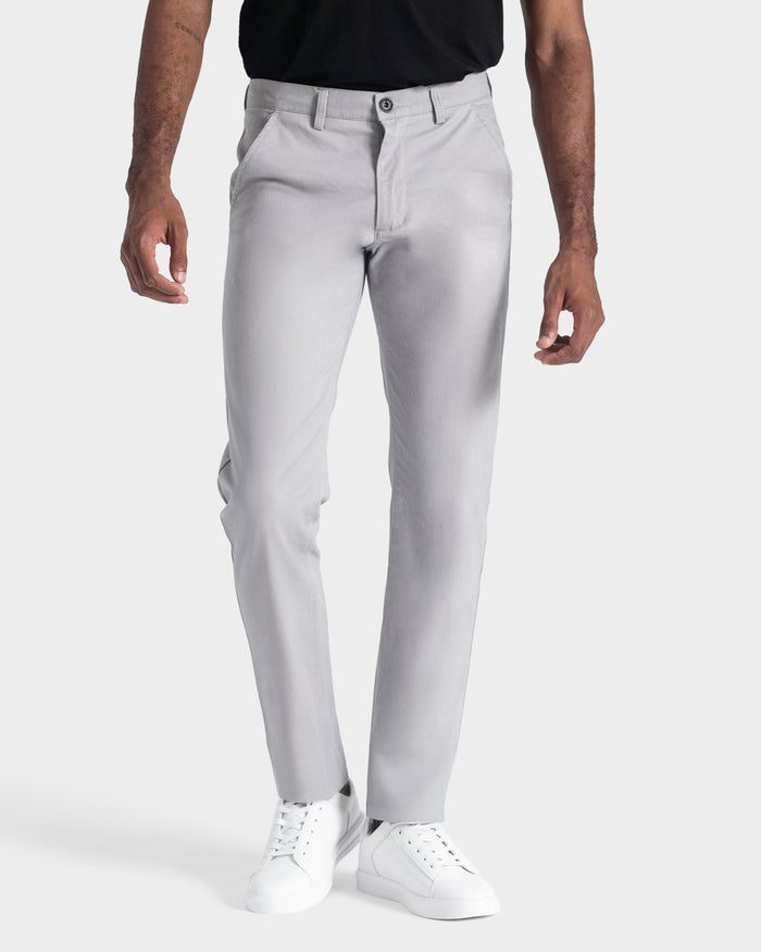 Pantalón tipo chino para hombre slim fit stone