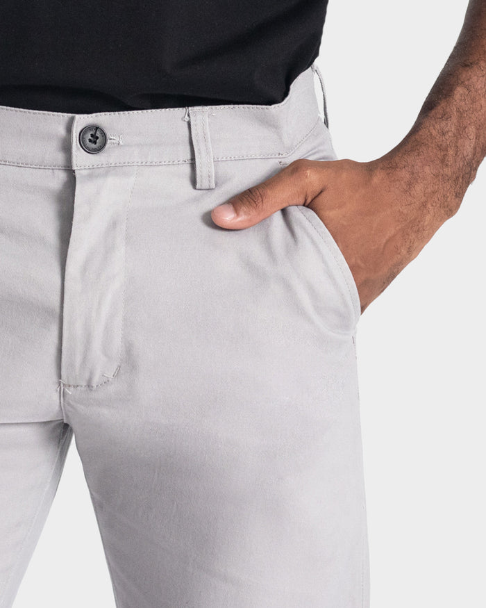Pantalón tipo chino para hombre slim fit stone