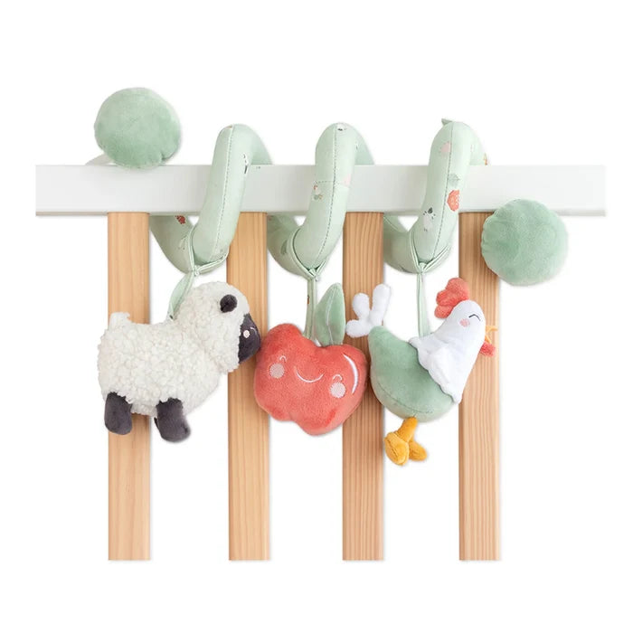 Saro | Funny Farm Rattle Spiral
