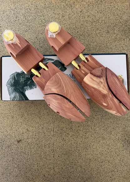 Shoe Block Cedar Wood