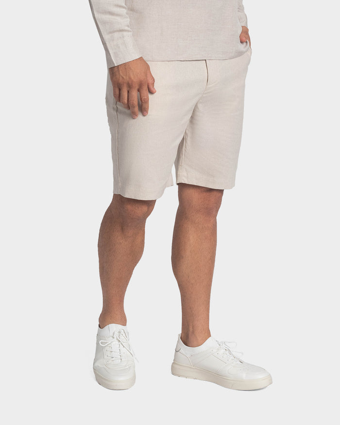 Short de lino para hombre