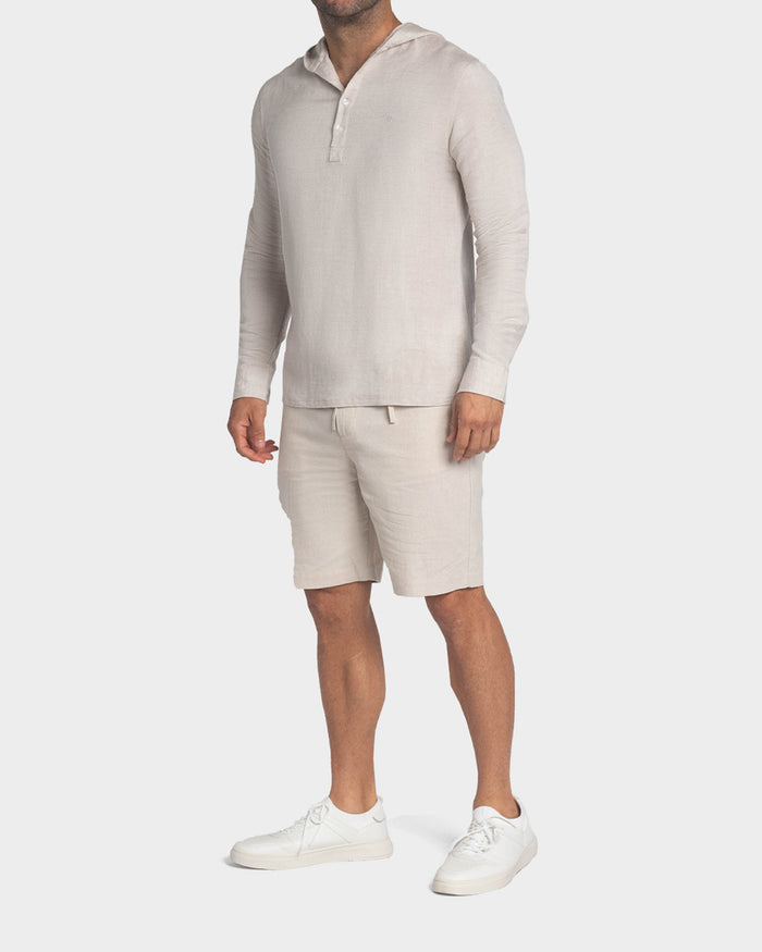 Short de lino para hombre