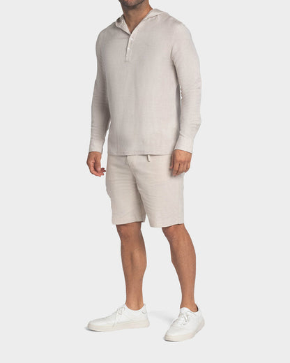 Short de lino para hombre