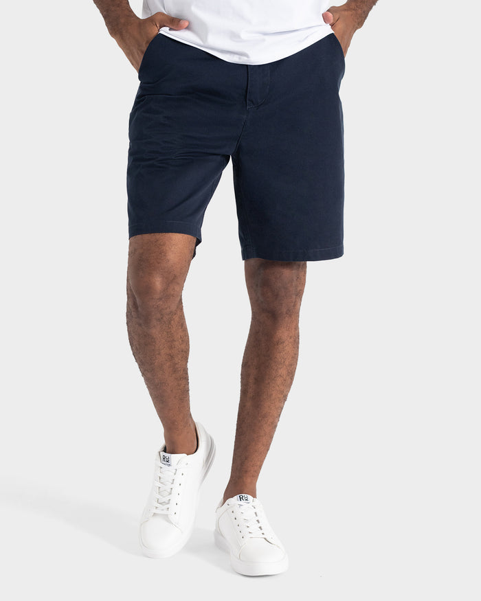Short tipo chino para hombre azul