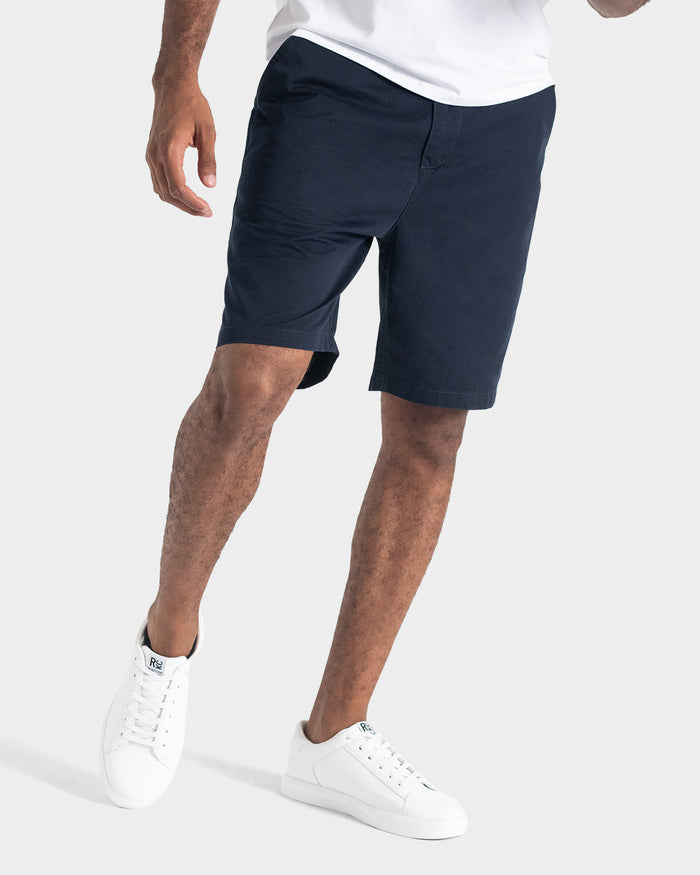 Short tipo chino para hombre azul