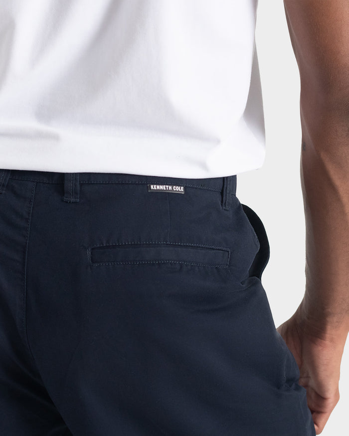 Short tipo chino para hombre azul