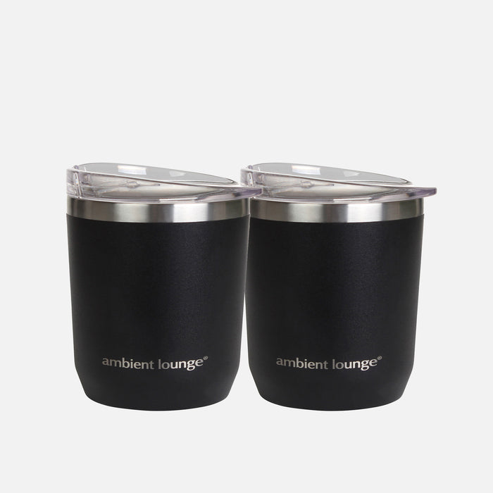 Stainless Steel Drink Cup - 300ml (Set of 2)