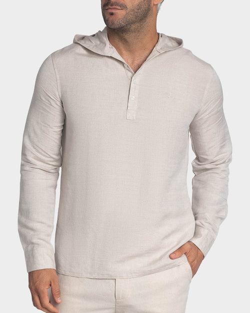 Suéter casual de lino para hombre