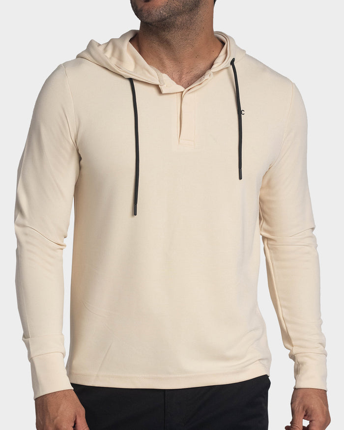 Suéter con capota para hombre